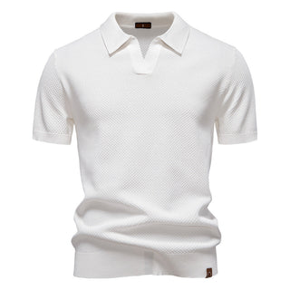 Ulrich - Strukturiertes Polo-Shirt