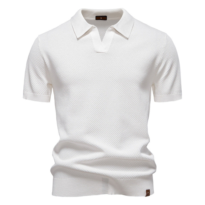 Ulrich - Strukturiertes Polo-Shirt
