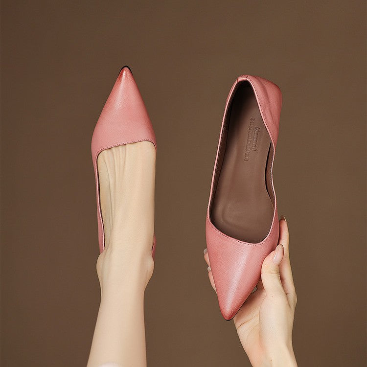 Orlisse Veganleder Kitten Heel Pumps