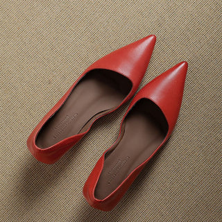 Orlisse Veganleder Kitten Heel Pumps