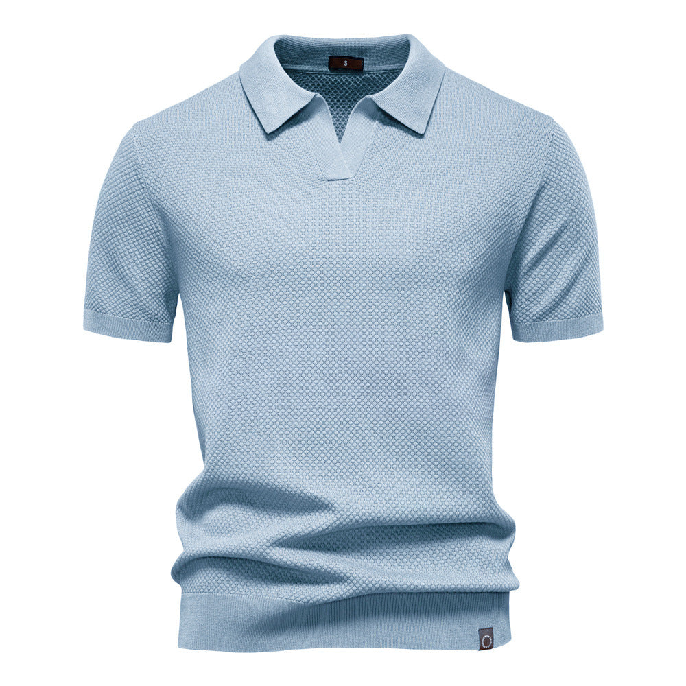 Ulrich - Strukturiertes Polo-Shirt