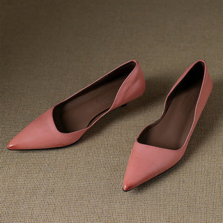 Orlisse Veganleder Kitten Heel Pumps