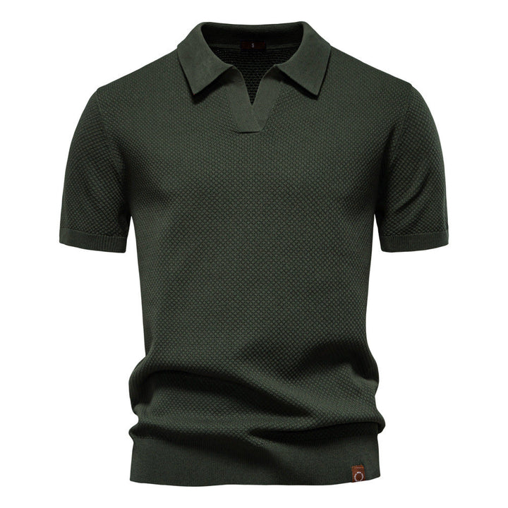 Ulrich - Strukturiertes Polo-Shirt