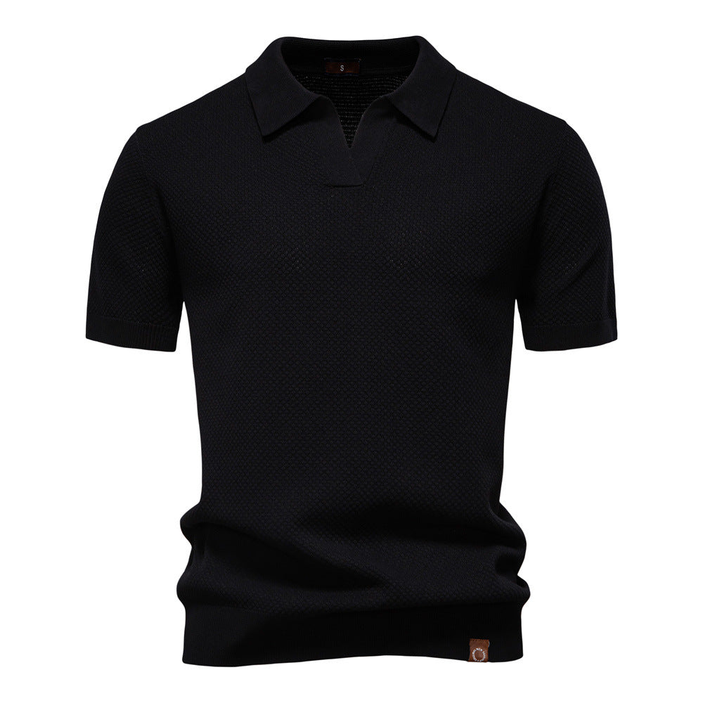 Ulrich - Strukturiertes Polo-Shirt
