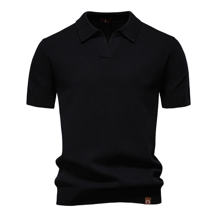 Ulrich - Strukturiertes Polo-Shirt