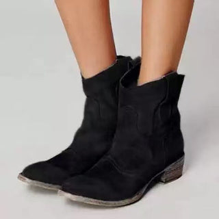 Carlotta | Vegan-Wildleder Stiefeletten