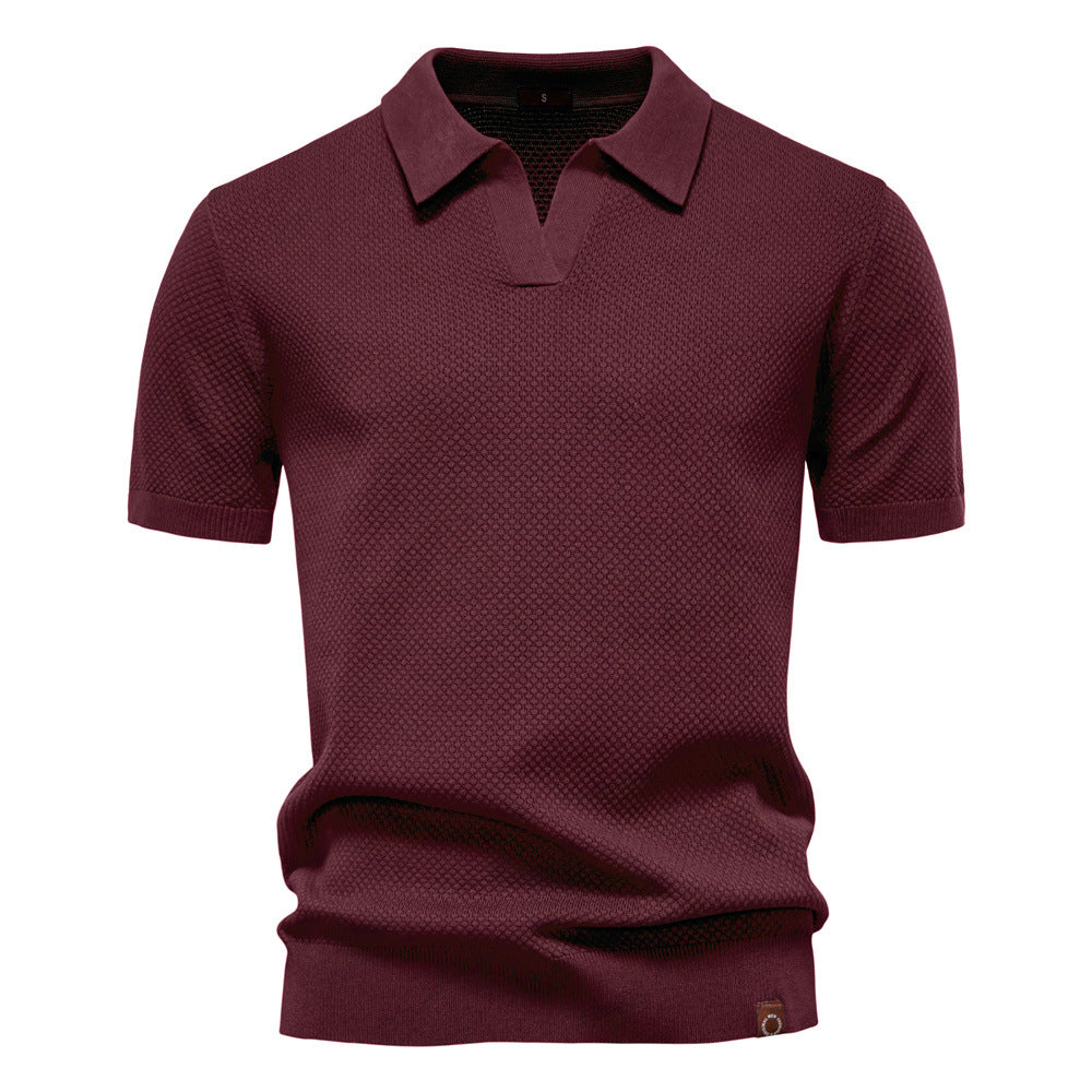 Ulrich - Strukturiertes Polo-Shirt