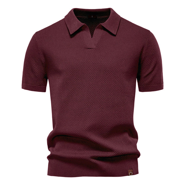 Ulrich - Strukturiertes Polo-Shirt