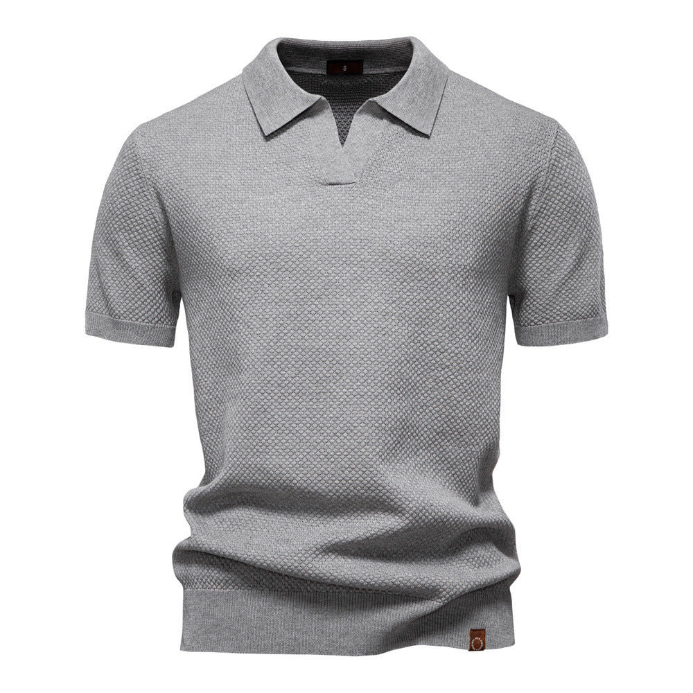 Ulrich - Strukturiertes Polo-Shirt