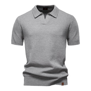 Ulrich - Strukturiertes Polo-Shirt
