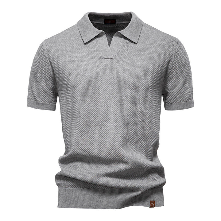 Ulrich - Strukturiertes Polo-Shirt