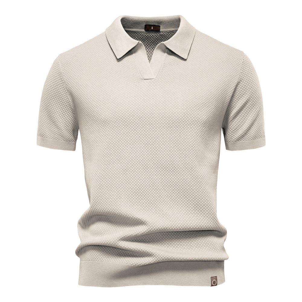 Ulrich - Strukturiertes Polo-Shirt