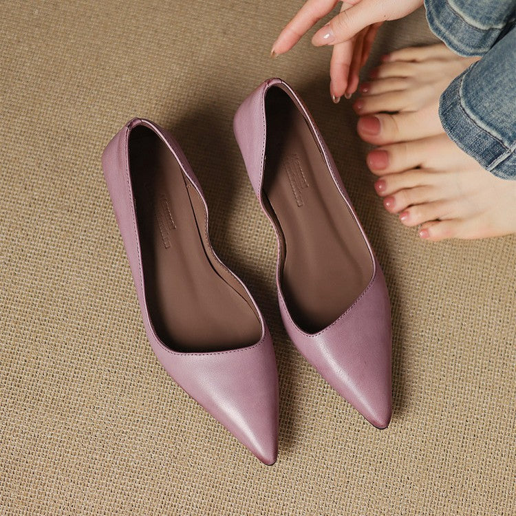 Orlisse Veganleder Kitten Heel Pumps