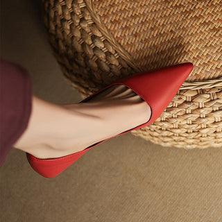 Orlisse Veganleder Kitten Heel Pumps