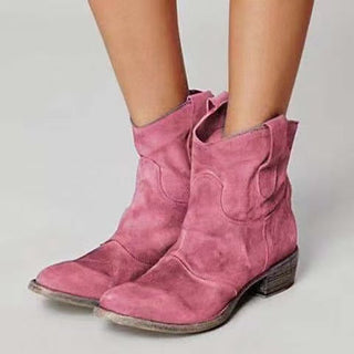 Carlotta | Vegan-Wildleder Stiefeletten