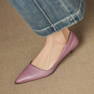 Orlisse Veganleder Kitten Heel Pumps