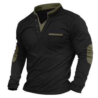 Jonathan | Elegantes Freizeit-Sweatshirt mit V-Ausschnitt