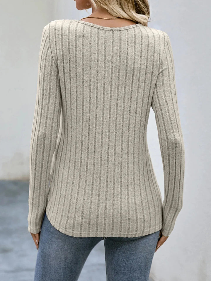 Eveline | Schicker Pullover mit Rundhalsausschnitt