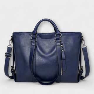 Olivia - Große Veganlederhandtasche