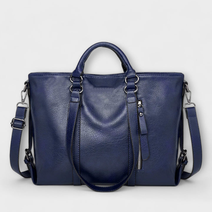Olivia - Große Veganlederhandtasche