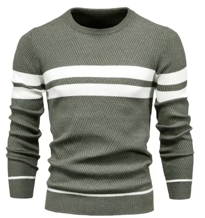 Emir | Modischer Streifenpullover