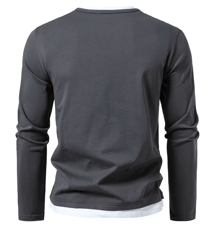 Alwin | Premium Langarmshirt aus gekämmter