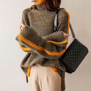 I Pullover mit Rollkragen