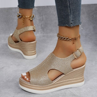 Maeve - Entspannte Keilsandalen