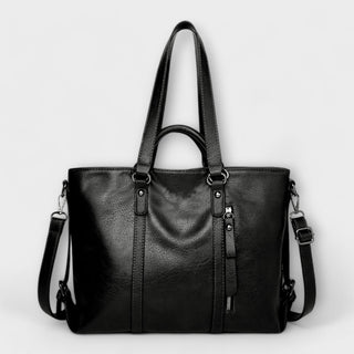 Olivia - Große Veganlederhandtasche
