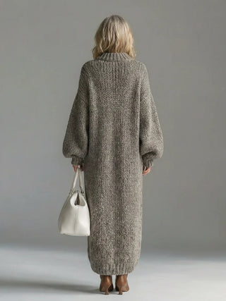 Emmari | Langes Strickkleid