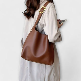 Olivia - Elegante Veganleder-Schultertasche