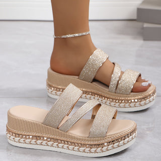 Layla | Bequeme Keil-Sandalen