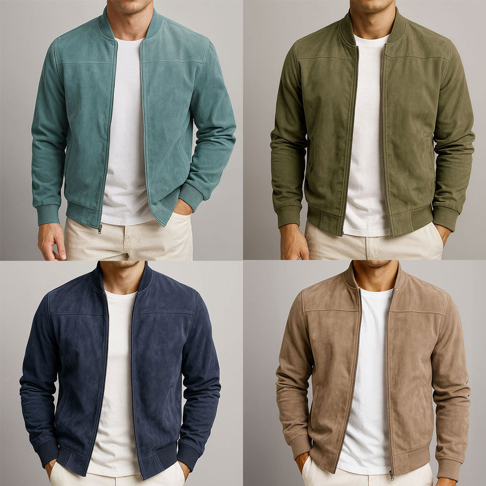 Kaltberg | Vegan-Wildlederjacke für Herren