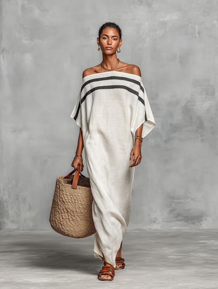 Sophie | Off-Shoulder Maxikleid