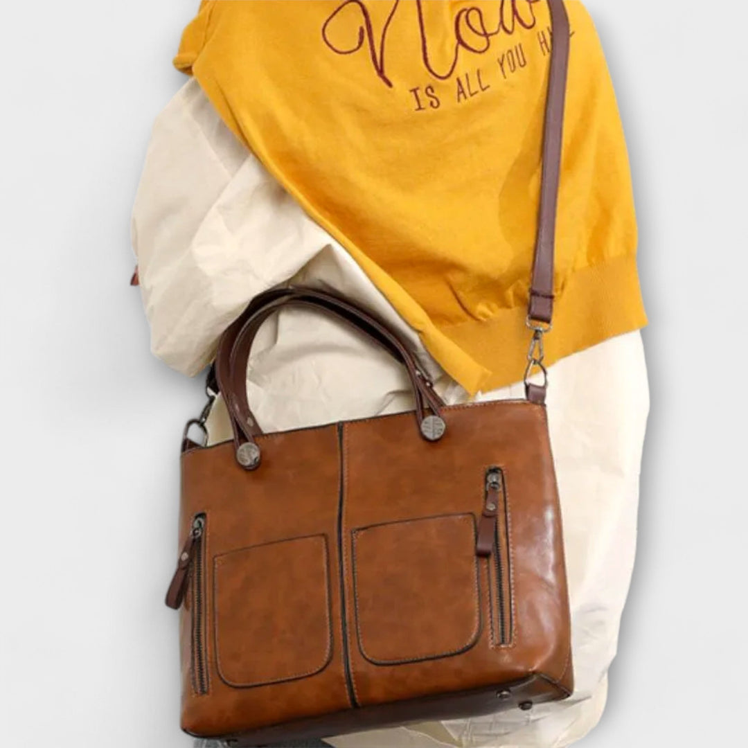 Lora - Elegante Veganleder Tasche