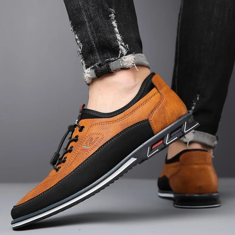 Felix | Handgefertigte Orthopädische Veganlederschuhe