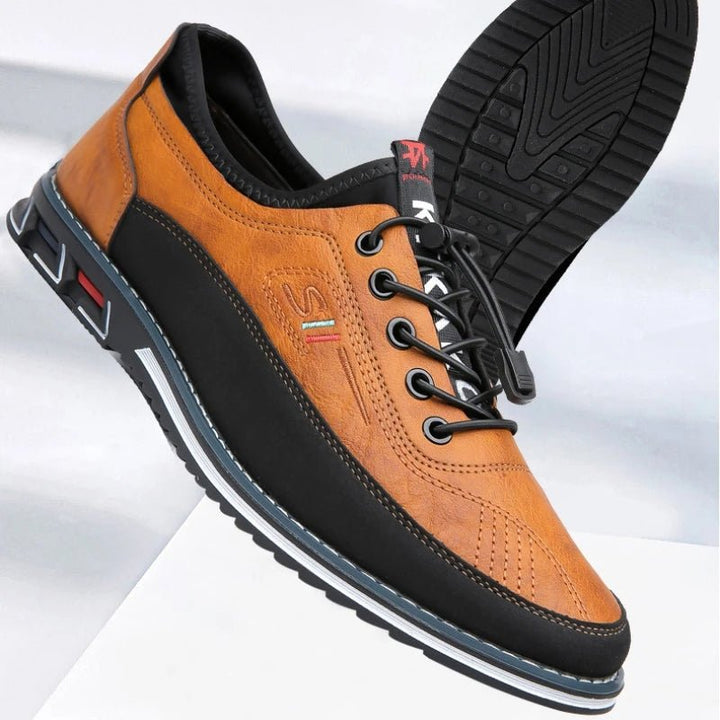 Felix | Handgefertigte Orthopädische Veganlederschuhe