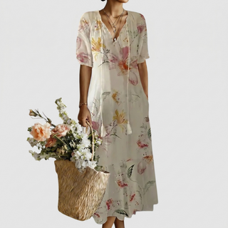 SAVANNAH | ELEGANTES MAXIKLEID
