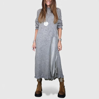 Portia - Elegantes Layered Sweater- und Kleid-Set