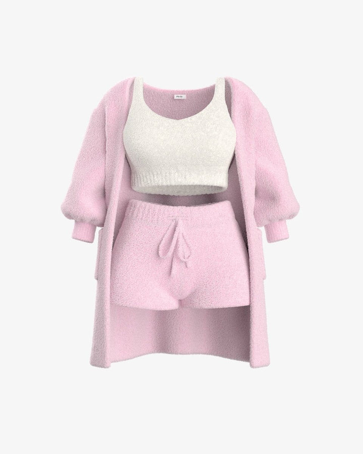 Tallulah - Bouclé Strick Pyjama Set