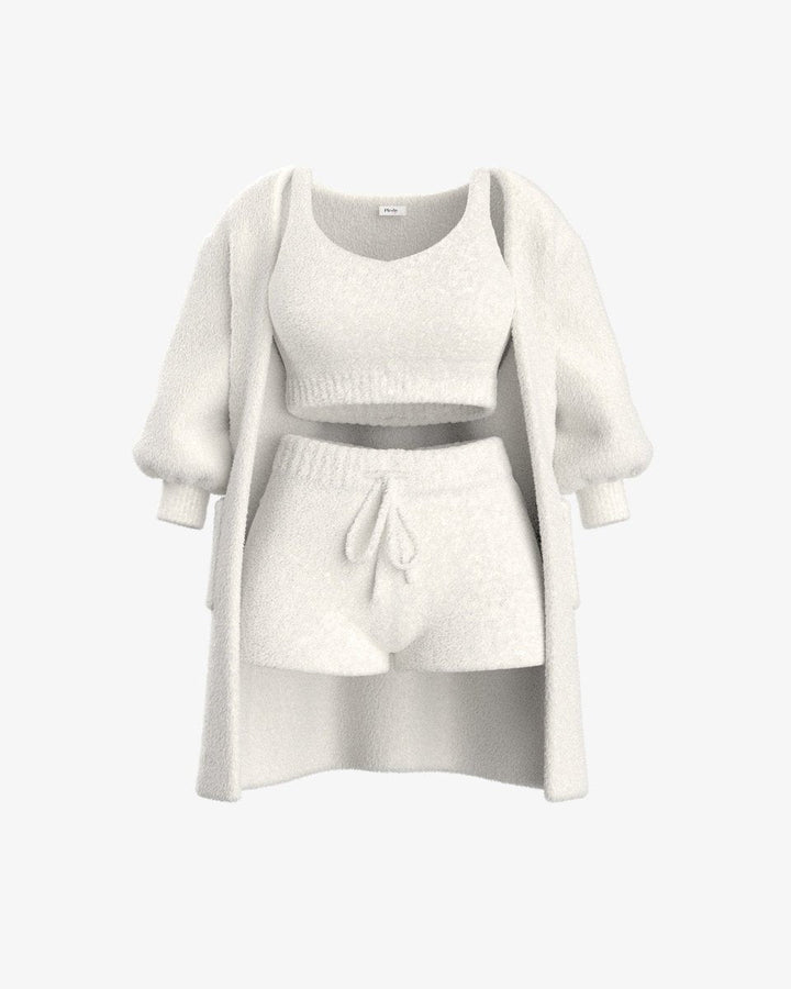 Tallulah - Bouclé Strick Pyjama Set