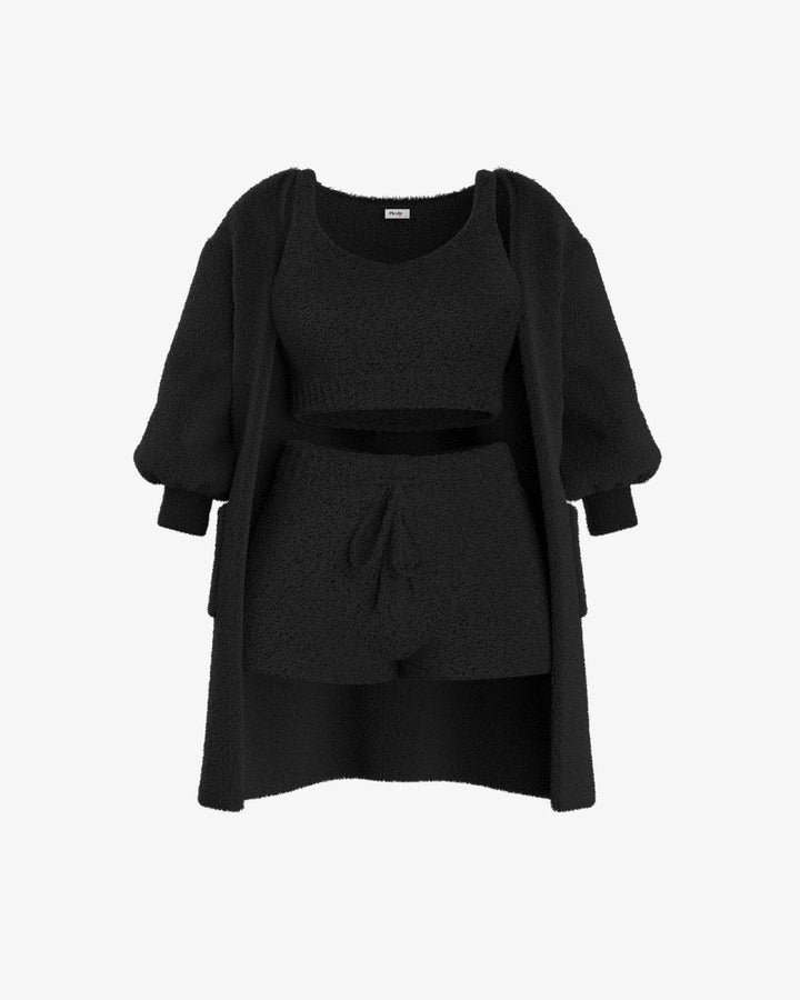 Tallulah - Bouclé Strick Pyjama Set