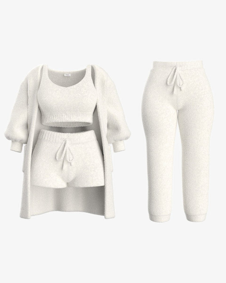 Tallulah - Bouclé Strick Pyjama Set