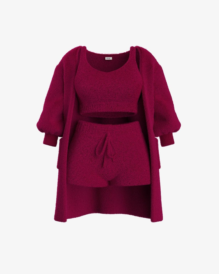 Tallulah - Bouclé Strick Pyjama Set