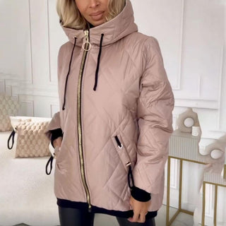 Daphne | Warme Steppjacke mit Kapuze
