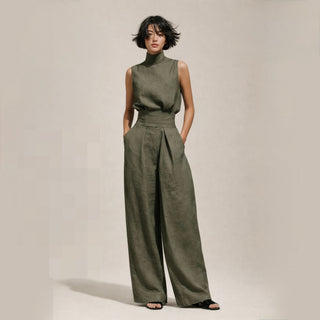 Elisa | Eleganter Jumpsuit mit Hoher Taille