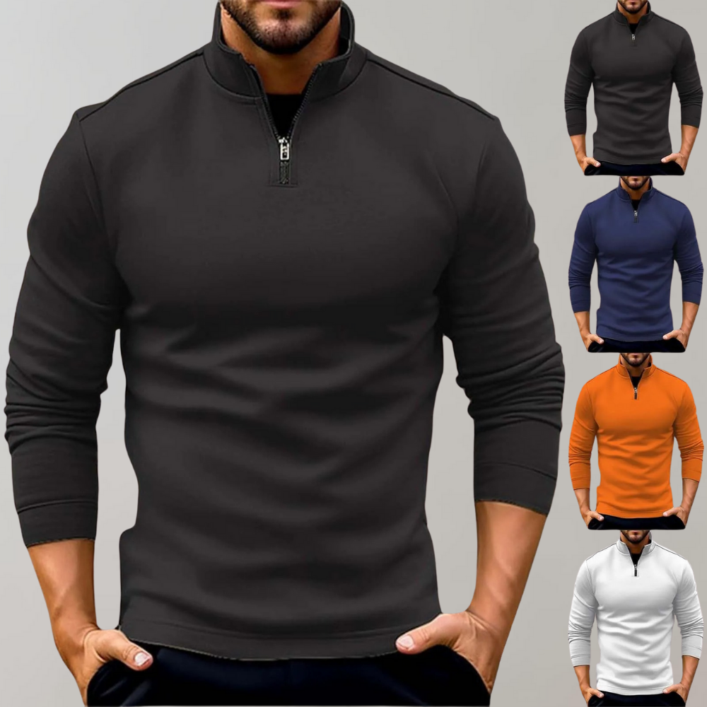 Karl | Luxe Quarter-Zip Pullover