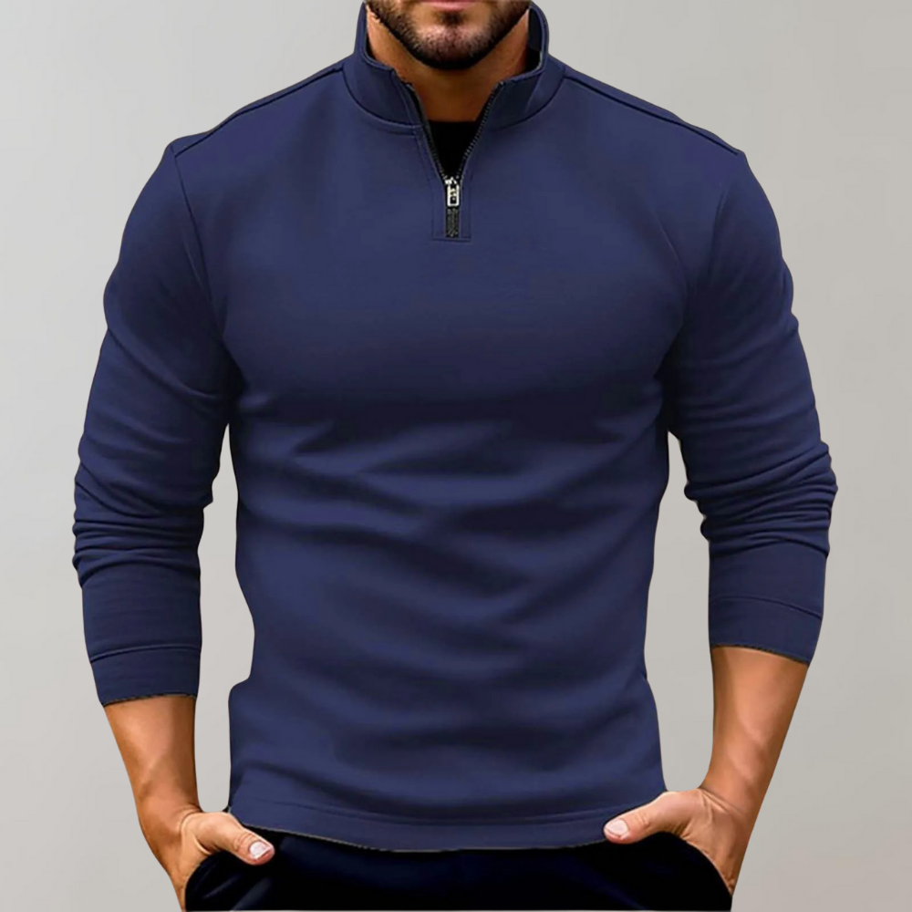 Karl | Luxe Quarter-Zip Pullover