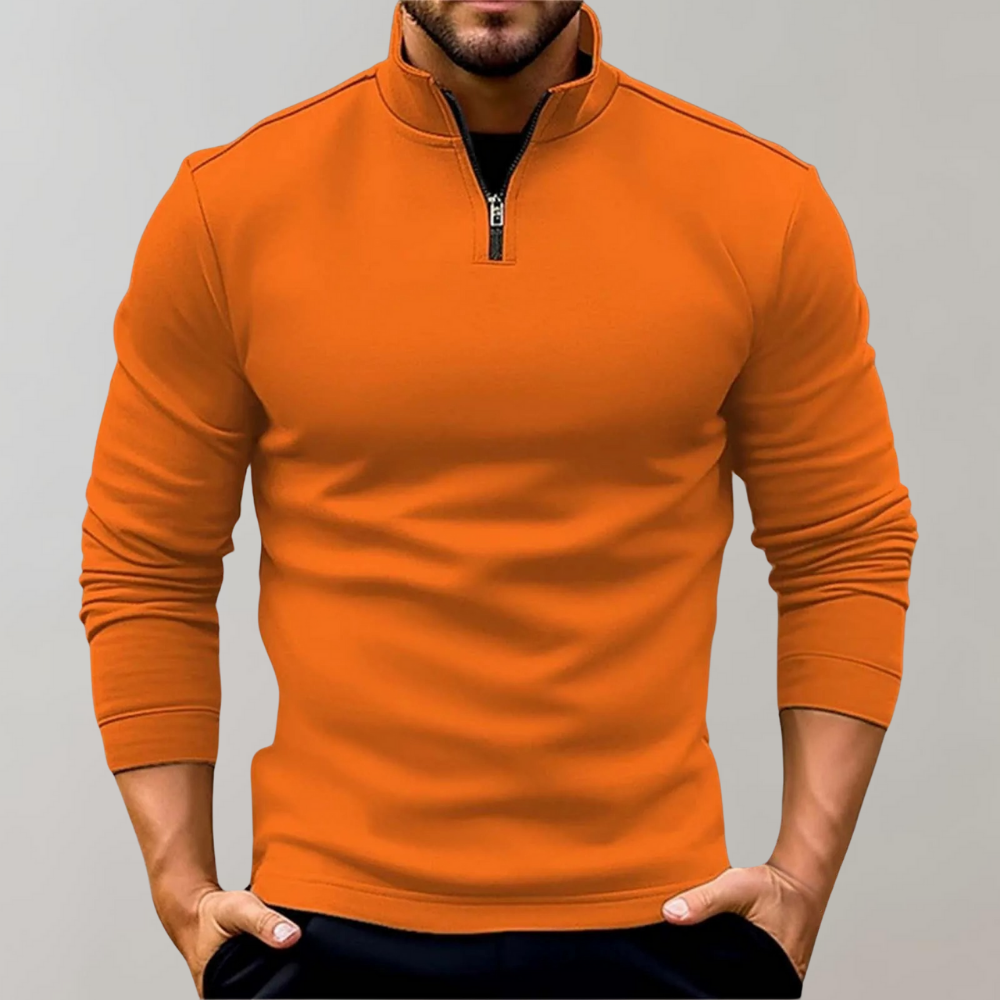 Karl | Luxe Quarter-Zip Pullover