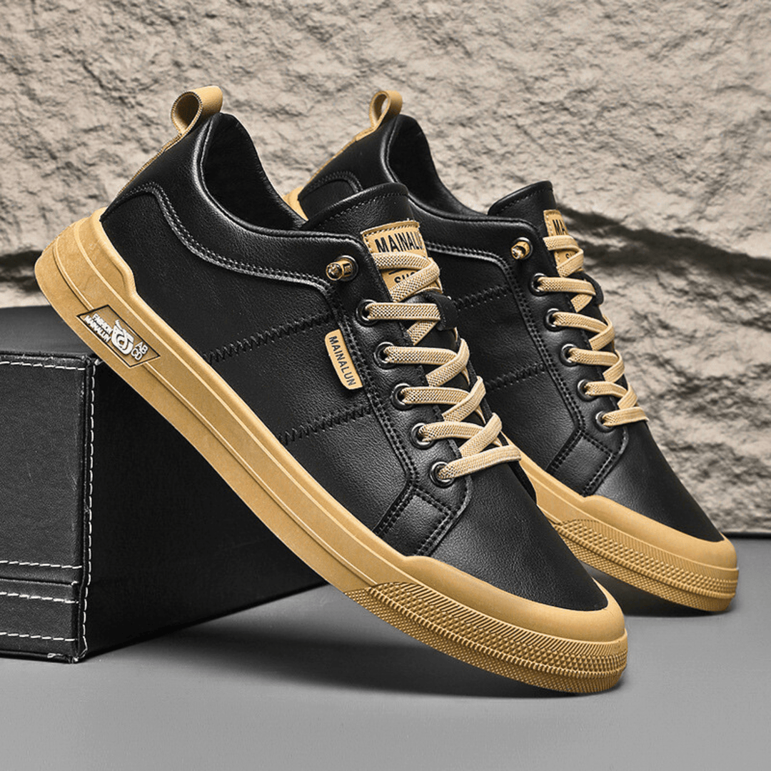 HARRINGTON Veganledersneaker